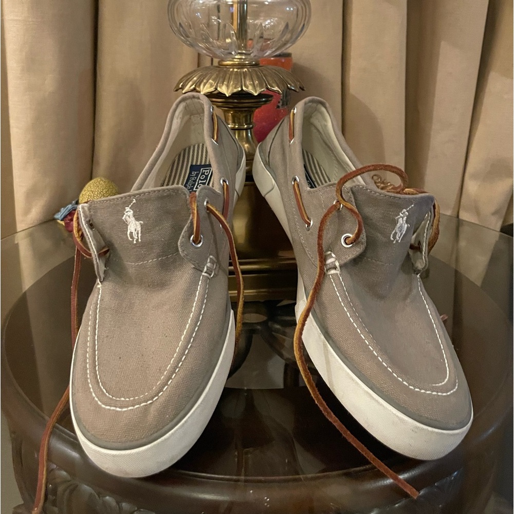 Polo By Ralph Lauren shoe size 11 1/2. Please check all picture of condition. - Picture 1 of 17